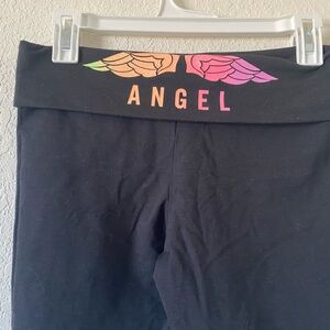 Victoria's Secret Active Angel Yoga Shortie Bottom  Black  Size S  NWOT